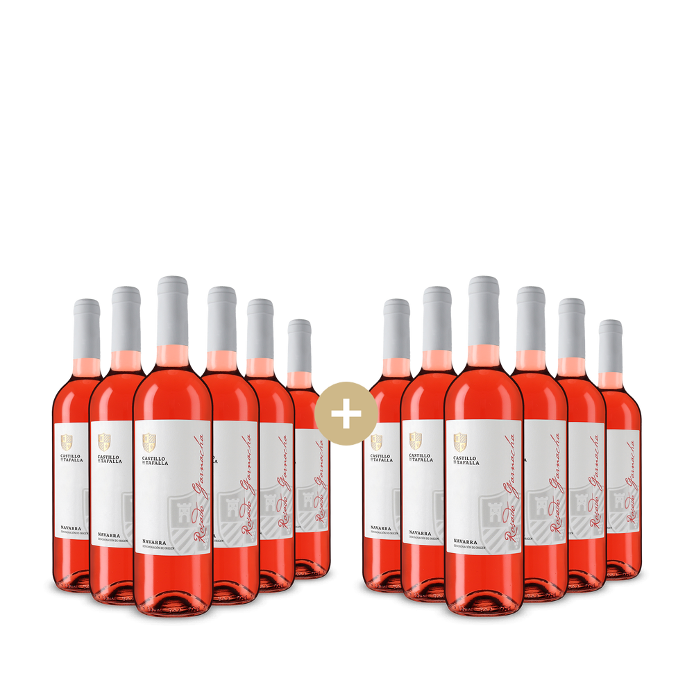 6+6 sticle Castillo De Tafalla Garnacha Rosado 2025