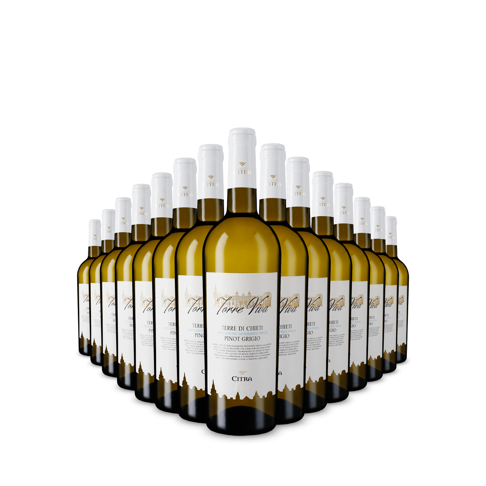 15 sticle Torre Viva Pinot Grigio 2025
