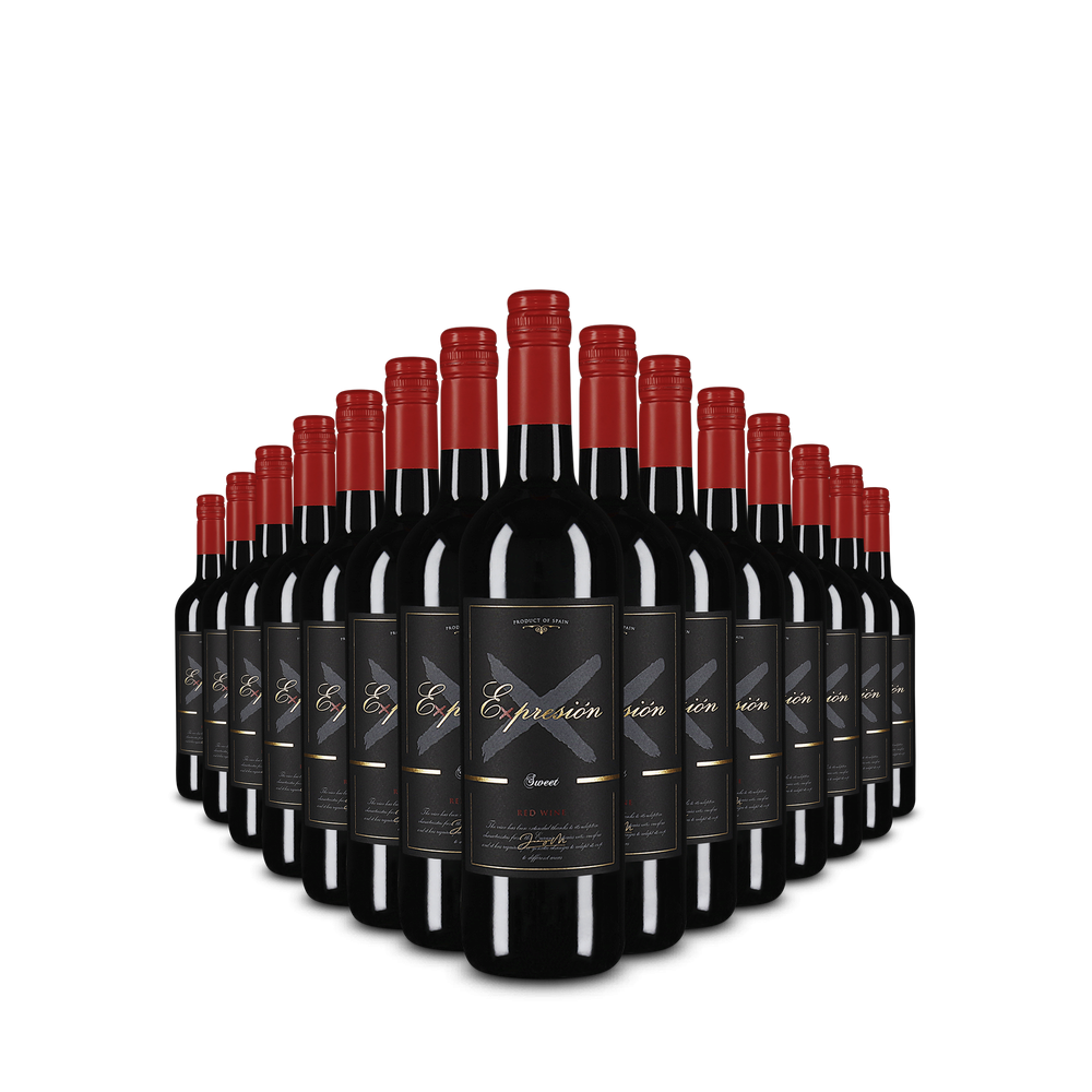 15 sticle Expresión Sweet Red Wine