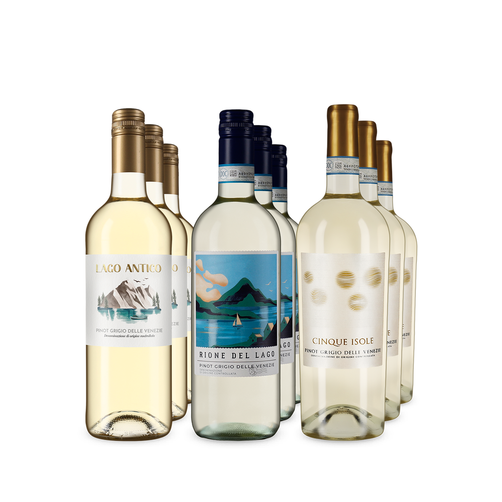 3x3 Selecție premiată de Pinot Grigio