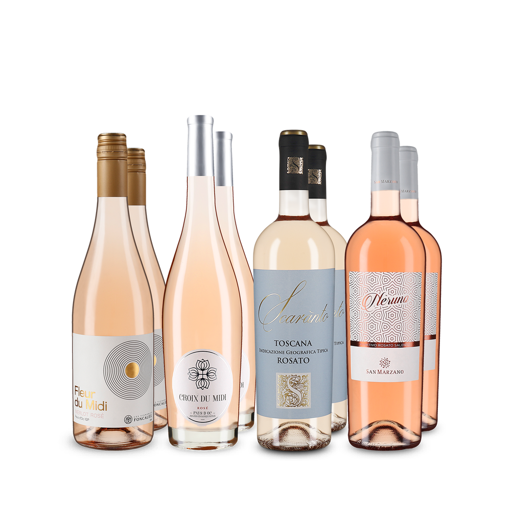 4x2 Rosé-uri premiate cu aur din Franța și Italia