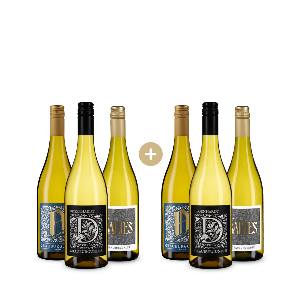 3+3 sticle Pinot Gris – pachetul preferaților