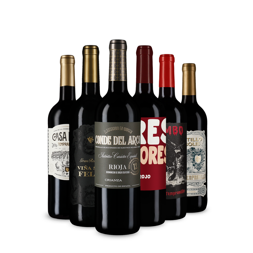 6x1 Diversitate Tempranillo pentru cunoscători