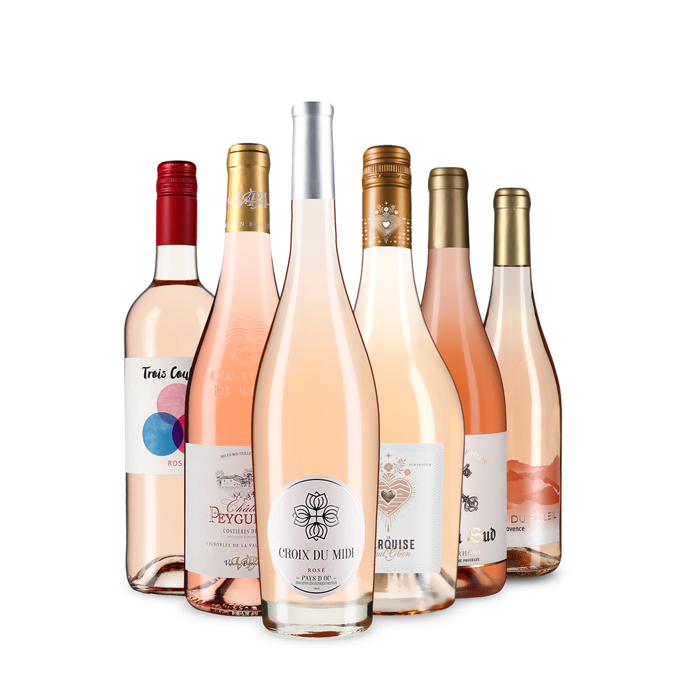 6x1 Momente rosé din Franța
