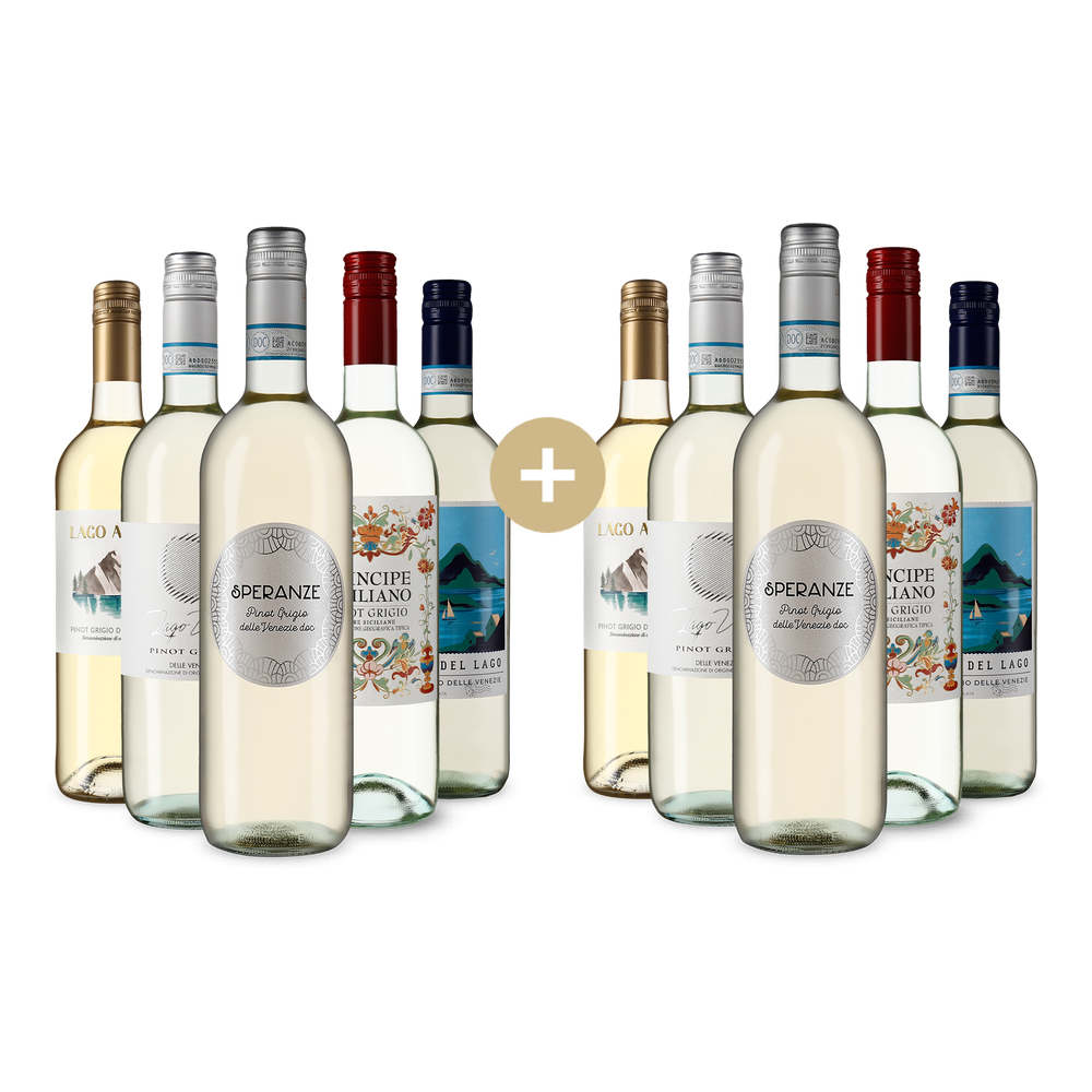 5+5 cadou: Selecție de Pinot Grigio