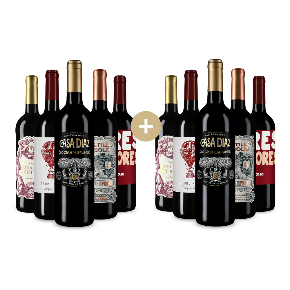 5+5 cadou: Selecție Tempranillo