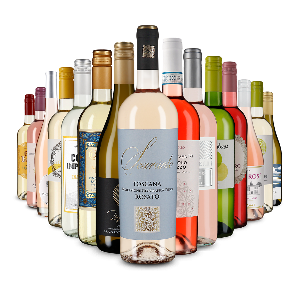 15x1 Favorite alese de vin alb și rosé