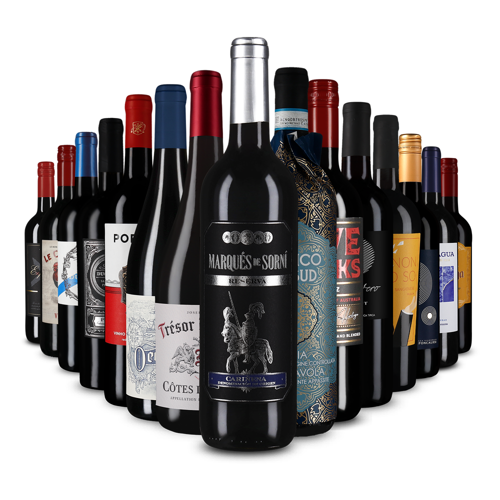 15x1 Vinuri roșii favorite selecționate