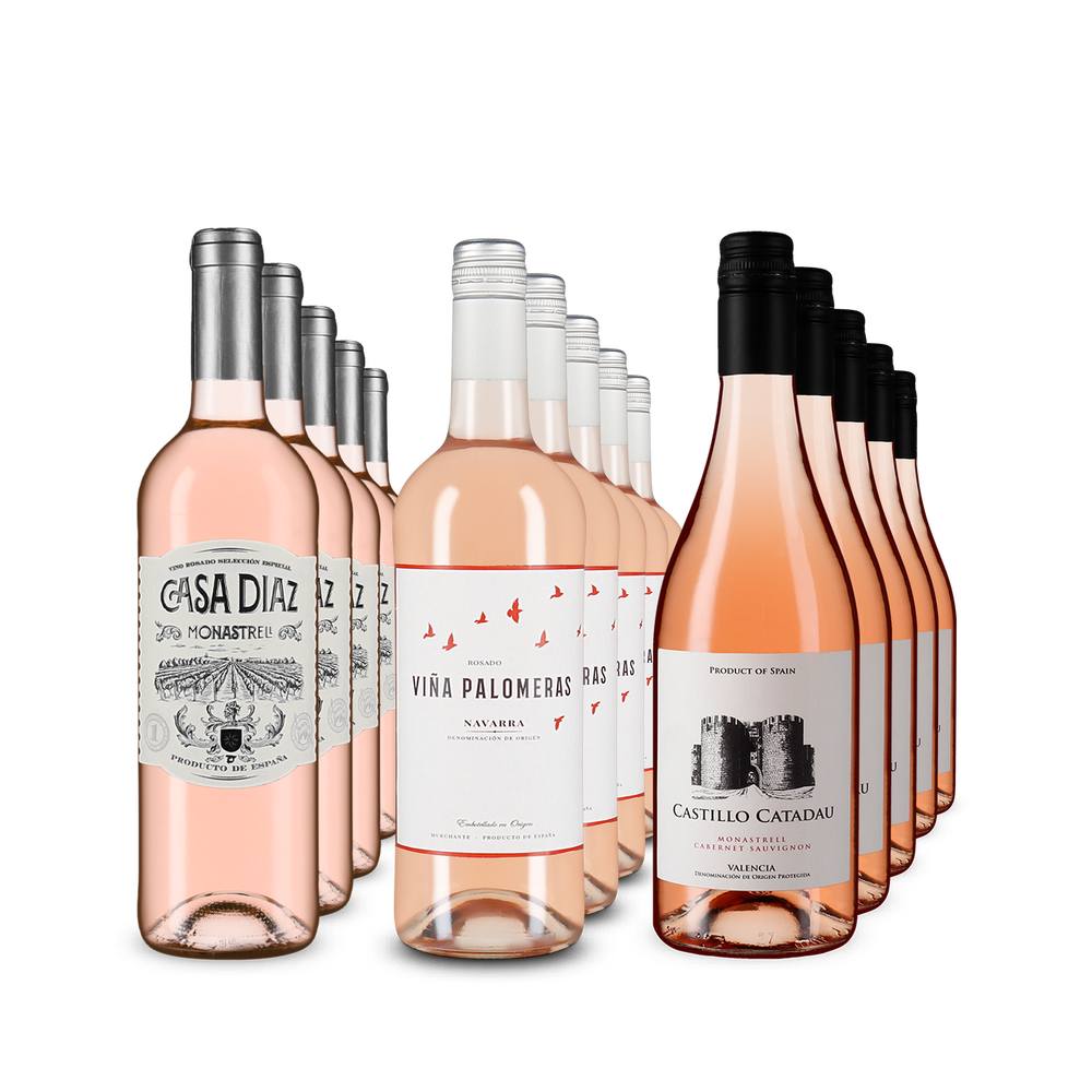 3x5 Favoriții rosé ai Spaniei în pachet avantajos