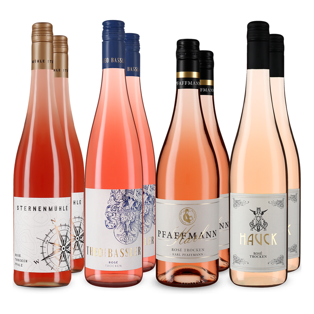 4x2 Vinuri Rosé germane preferate la pachet avantajos
