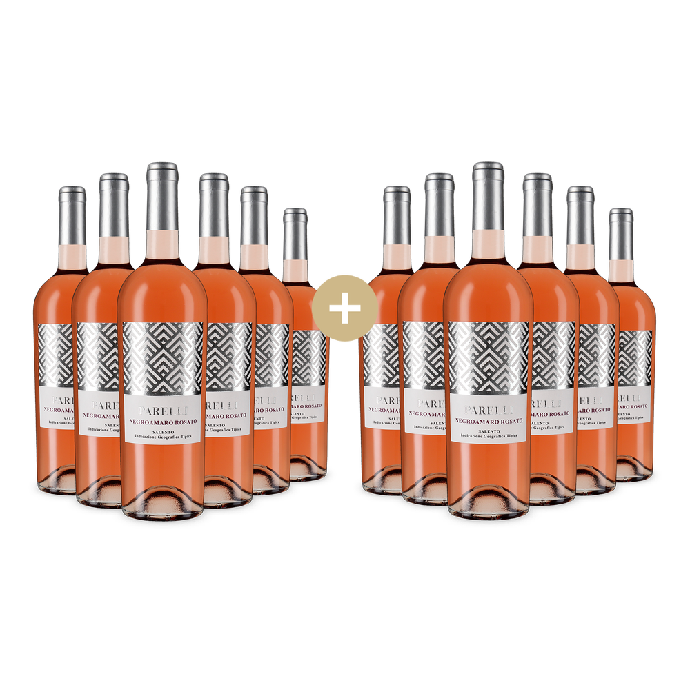 6+6 cadou: Parelli Negroamaro Rosato 2025