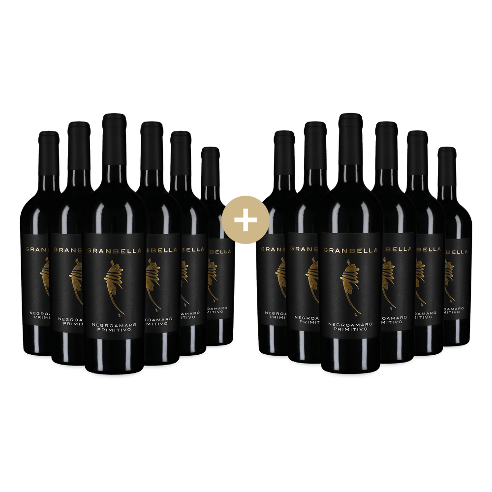 6+6 cadou: Negroamaro Primitivo 2025