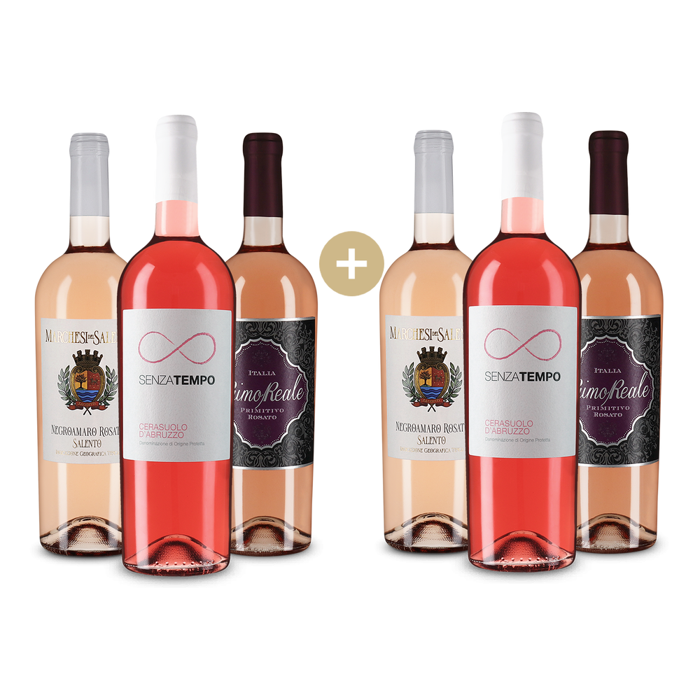 3+3 cadou Rosato: fructuozitate și prospețime din Italia