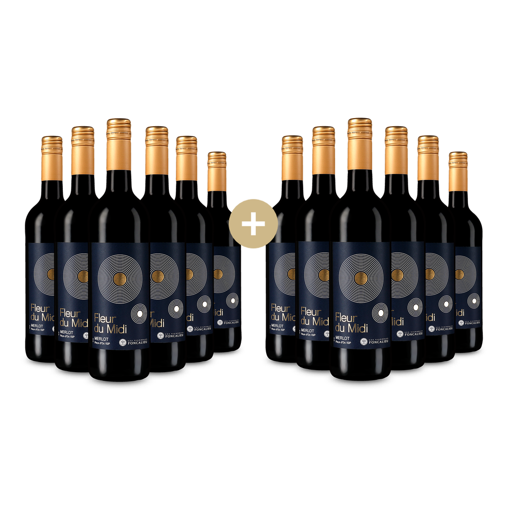 6+6 cadou: Fleur du Midi Merlot 2024