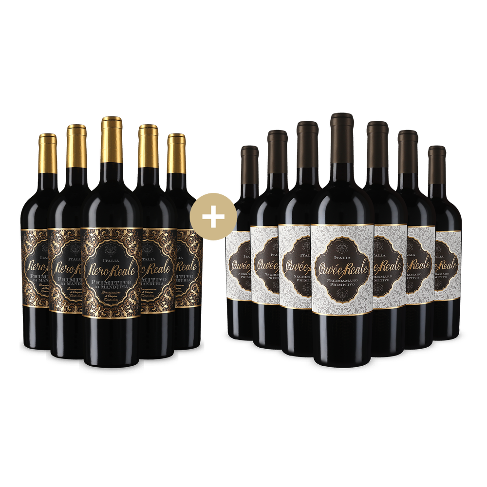 5+7 cadou: Duo exclusiv de Primitivo la preț avantajos