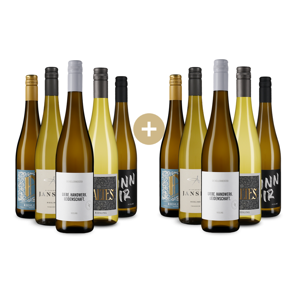 5+5 cadou: favoriții Riesling în pachet avantajos