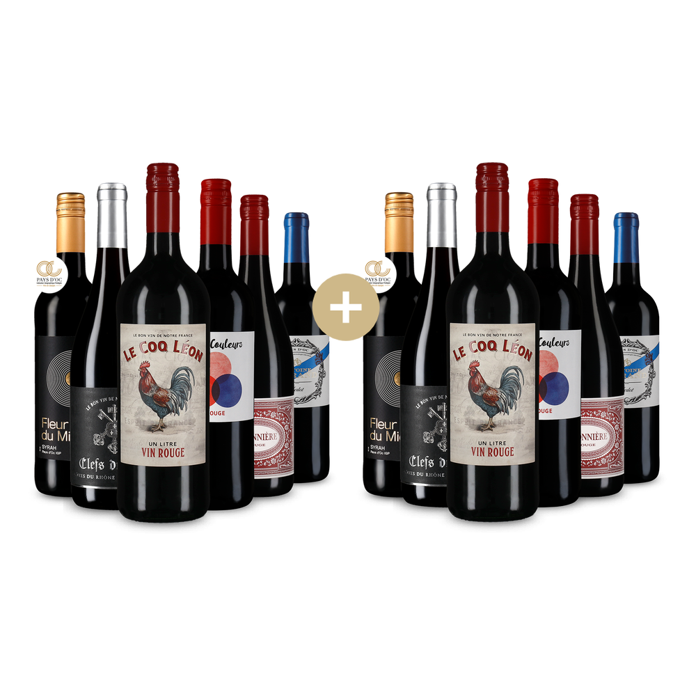 6+6 cadou: Recomandările noastre de vinuri roșii din Franța