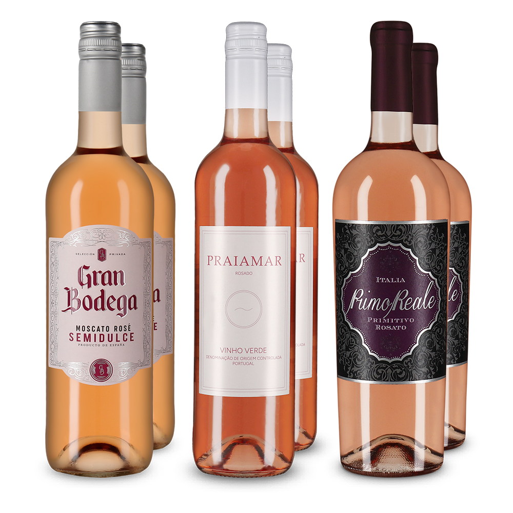3x2 Roze-uri fructate preferate: demidulce și demisec