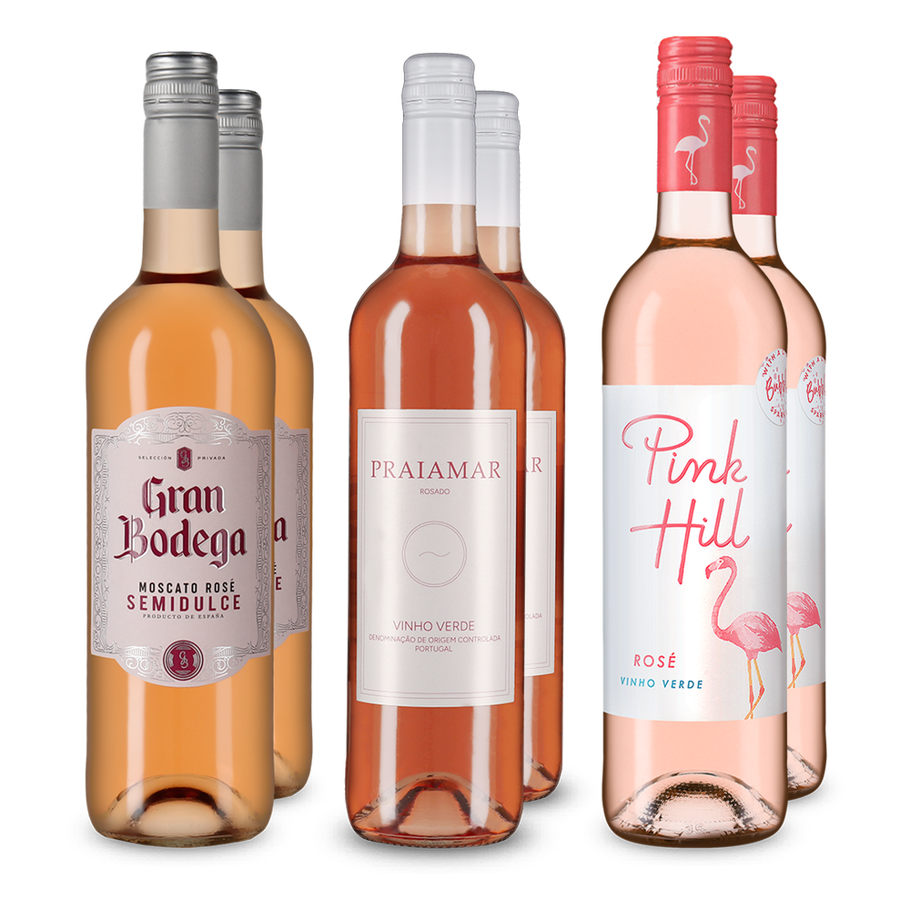 3x2 Rosé fructat de neuitat: demidulce și demisec