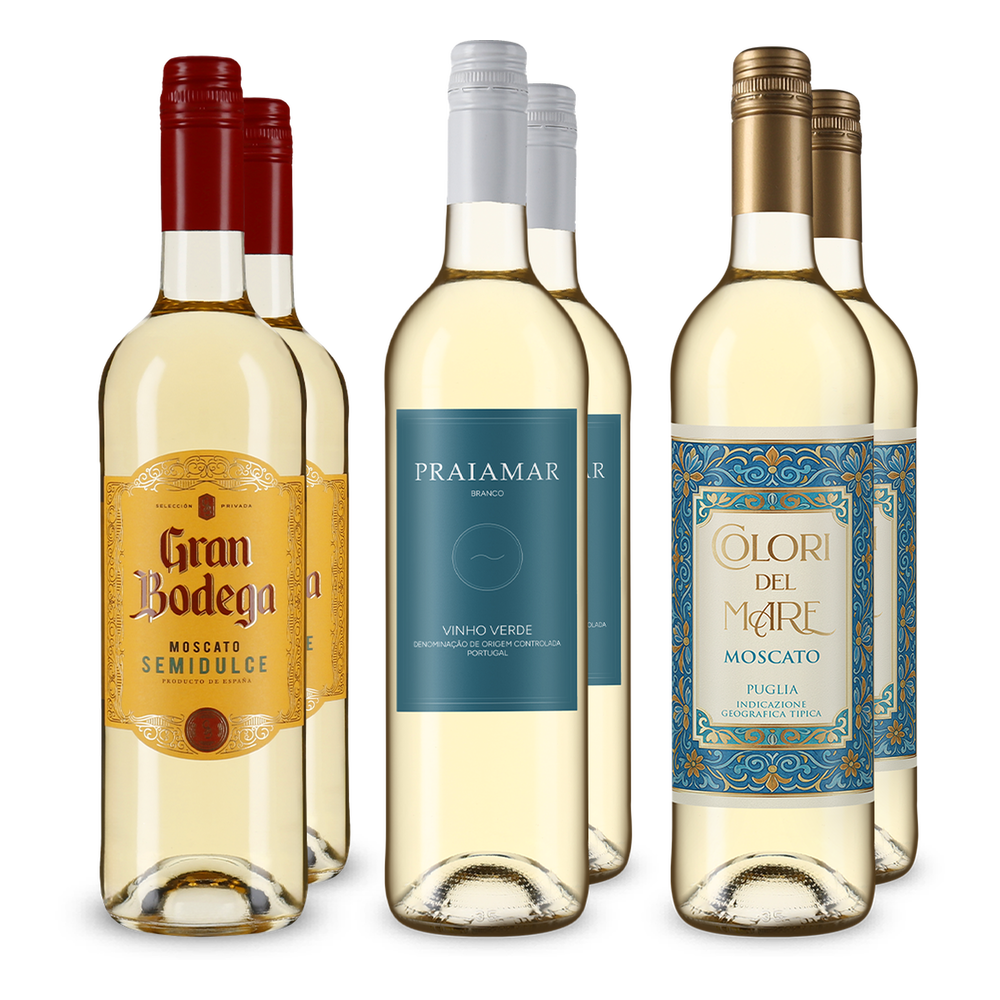 3x2 Favorite de vin alb fructat: demidulce și demisec