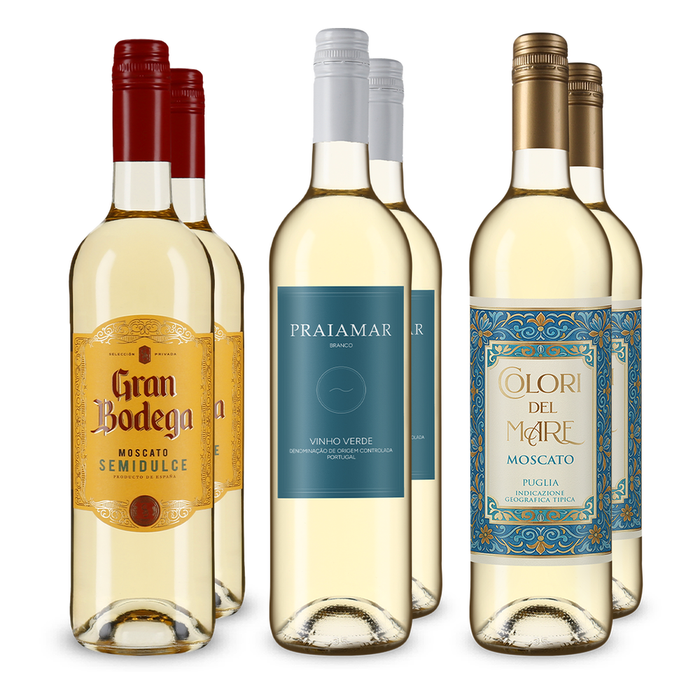 3x2 Favorite de vin alb fructat: demidulce și demisec