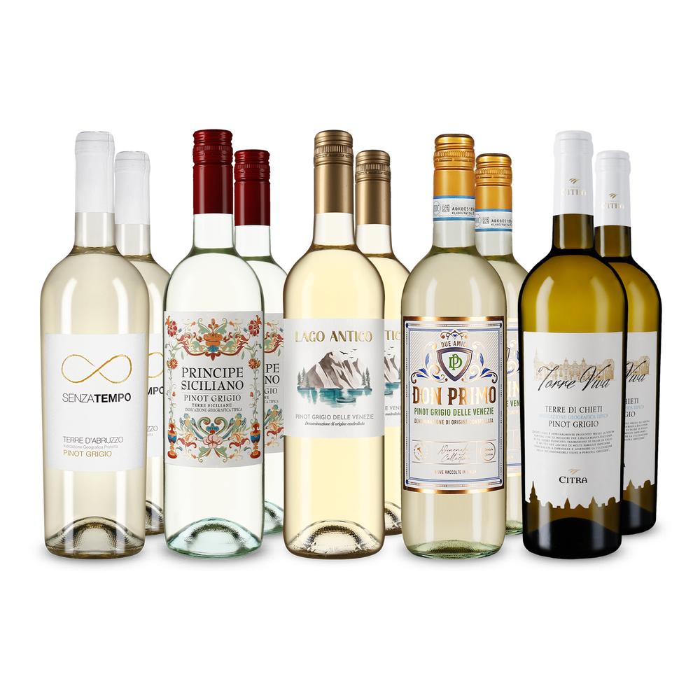 5x2 Pinot Grigio: O bucată de Italia
