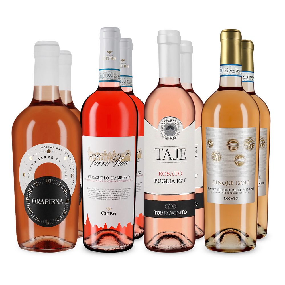 4x2 Favorite Rosato: plăcerea rosé pe stil italian