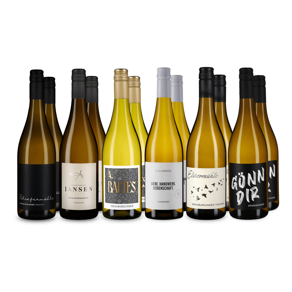6x2 Pinot Gris cu cele mai bune note în pachet de provizii