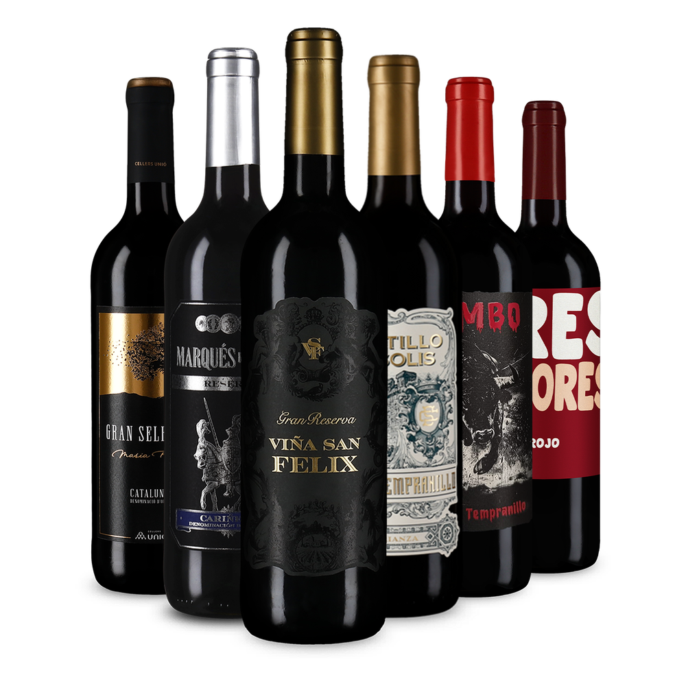 6x1 Favoritele clienților noștri: vinuri roșii spaniole