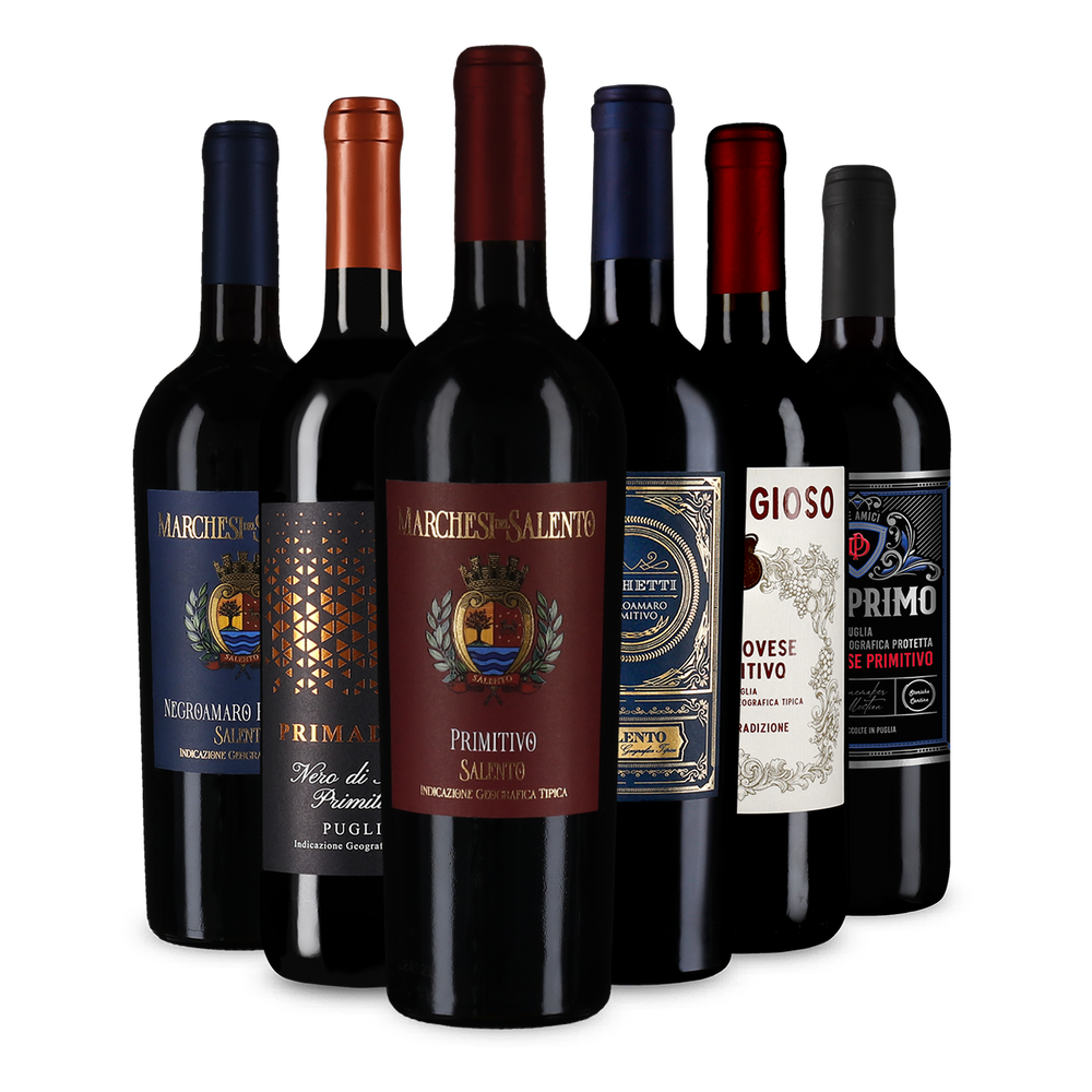 6x1 Primitivo: plăcere italiană la preț avantajos