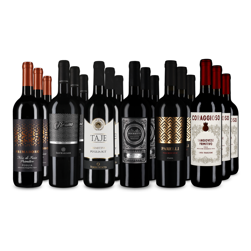 6x3 Primitivo XXL: favoriții noștri la preț XXS
