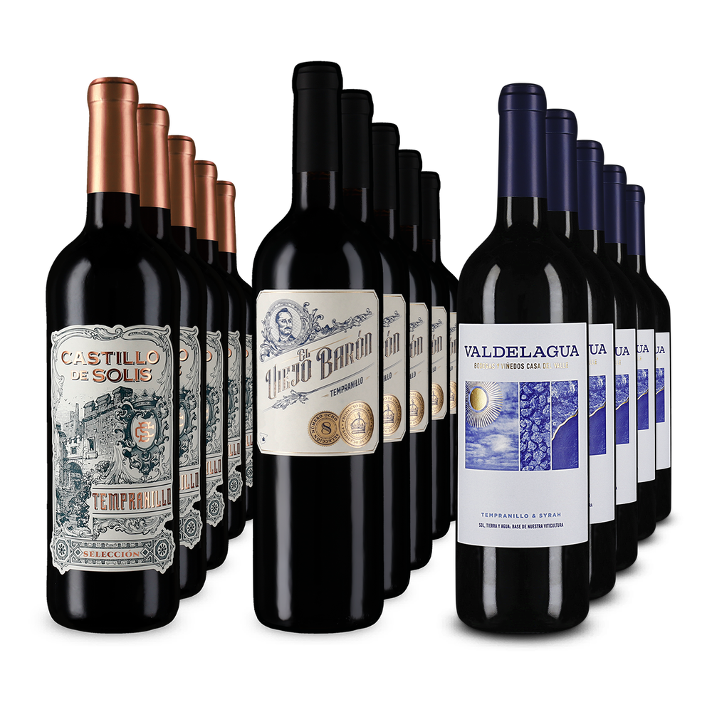 3x5 Tempranillo: plăcere spaniolă de top, pentru rezerva dumneavoastră