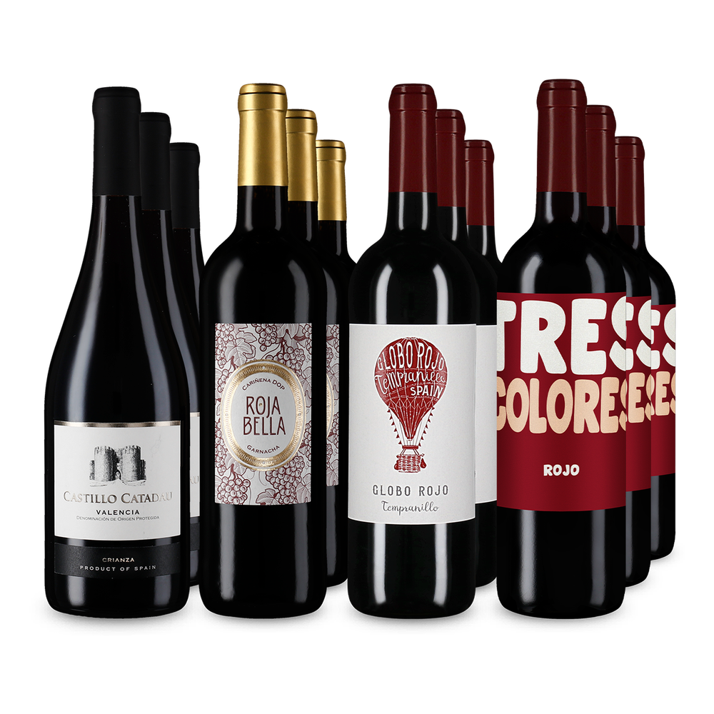 4x3 Vinurile de top ale Spaniei la un preț excelent