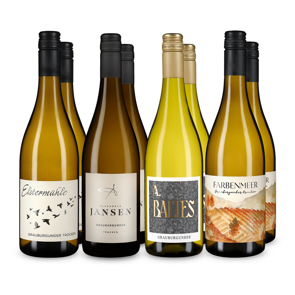 4x2 Pinot Gris: comori alese din Germania