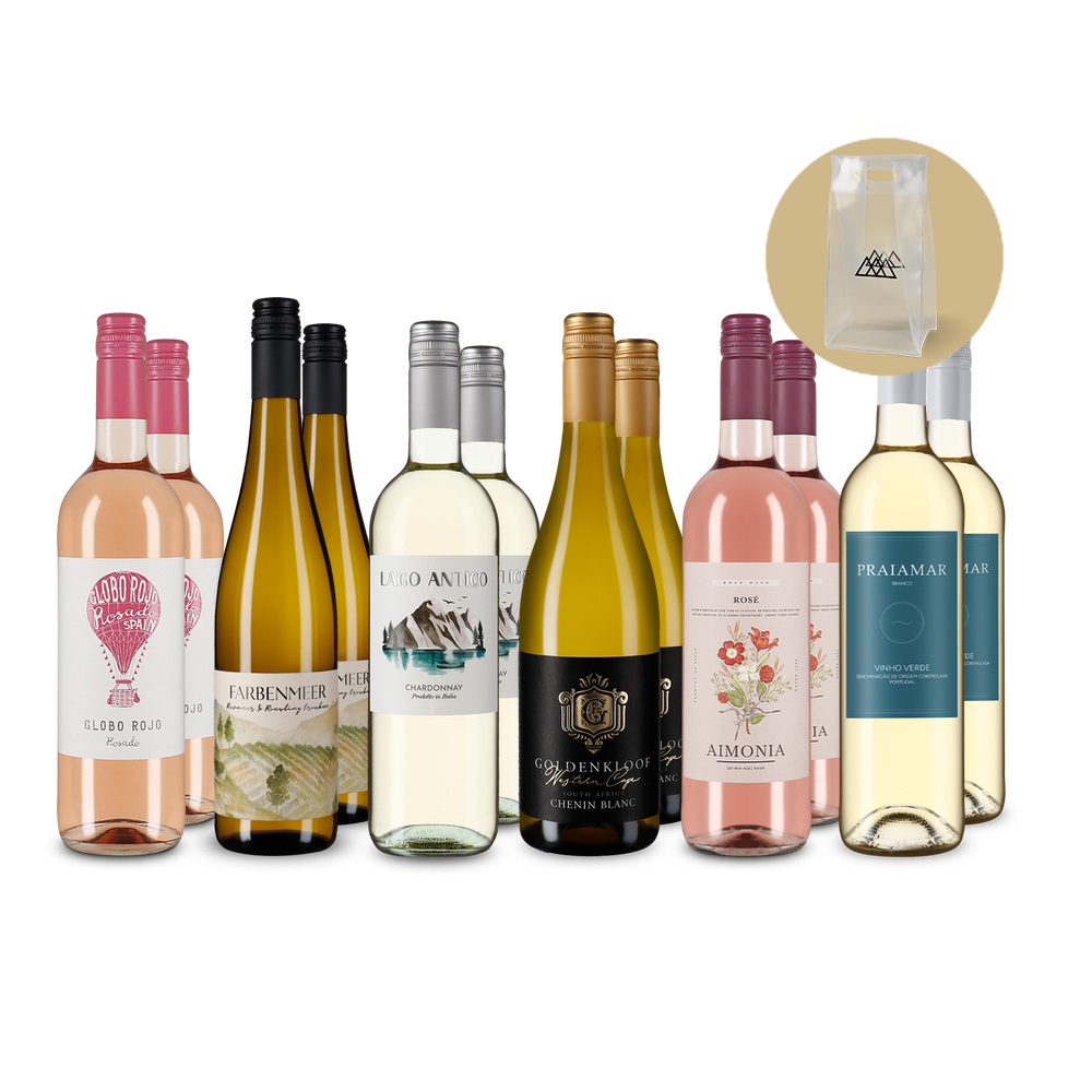6x2 Preferatele albe și Rosé + Ice-Bag